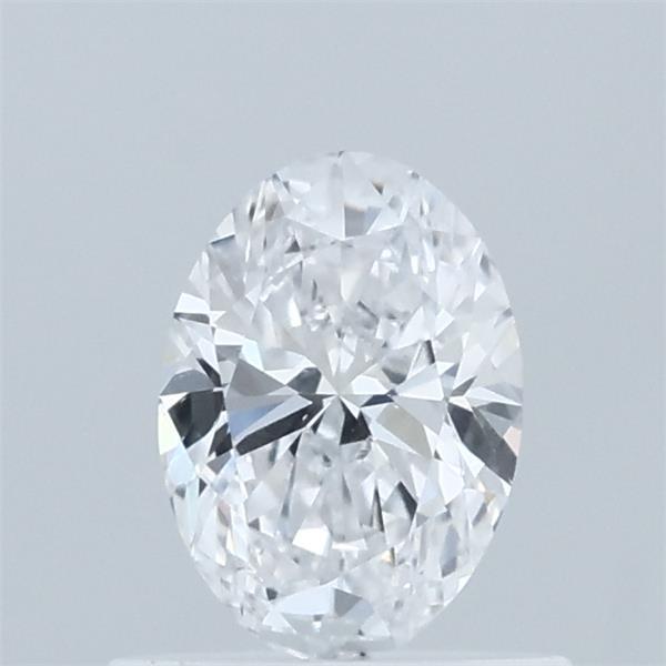 0.55 Carat Oval Shaped, Ideal Cut, D Color, VS2 Clarity, IGI Certified Lab Grown Diamond