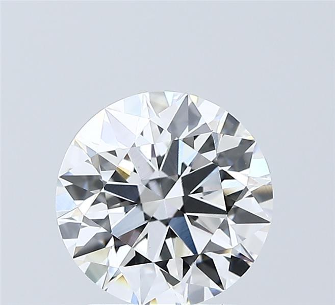 2.02 Carat Round Shaped, Ideal Cut, E Color, VVS2 Clarity, IGI Certified Lab Grown Diamond