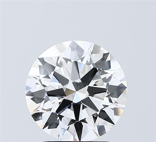 2.04 Carat Round Shaped, Ideal Cut, E Color, VVS2 Clarity, IGI Certified Lab Grown Diamond