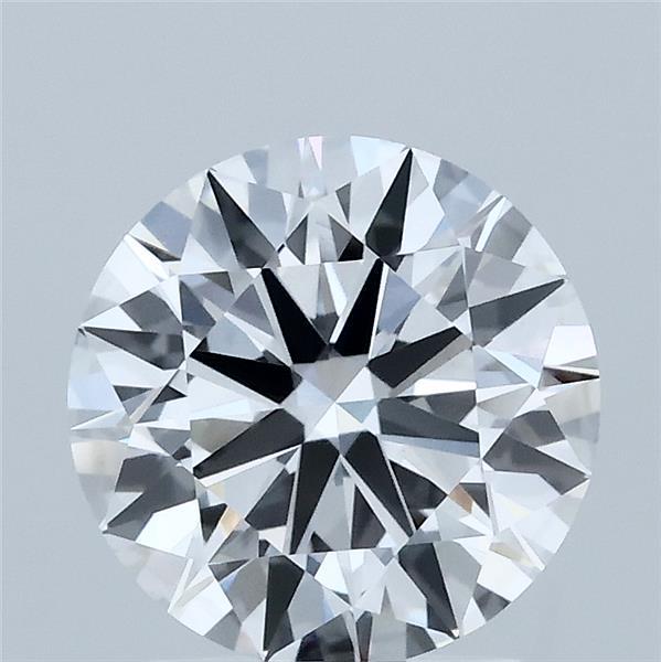 2.05 Carat Round Shaped, Ideal Cut, D Color, VVS2 Clarity, IGI Certified Lab Grown Diamond
