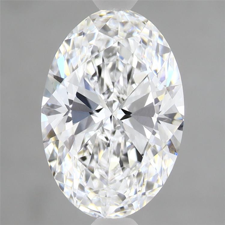 2.02 Carat Oval Shaped, Ideal Cut, D Color, VVS2 Clarity, IGI Certified Lab Grown Diamond