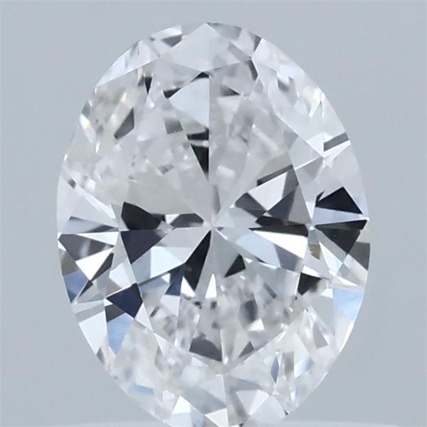 0.64 Carat Oval Shaped, Ideal Cut, D Color, VVS2 Clarity, IGI Certified Lab Grown Diamond