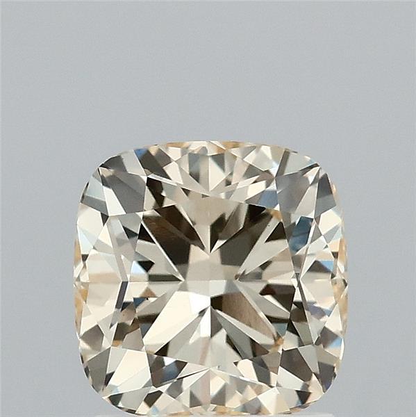 1.60 Carat Cushion Shaped, Ideal Cut, FANCY LIGHT YELLOW Color, VS1 Clarity, IGI Certified Lab Grown Diamond
