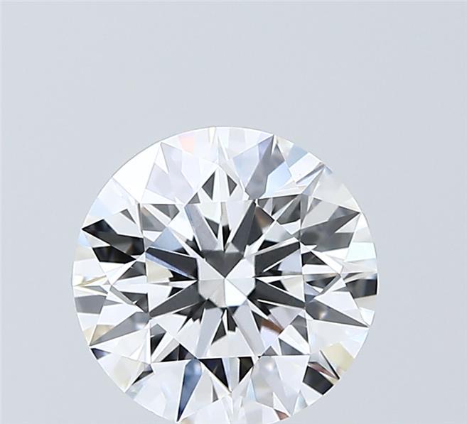2.05 Carat Round Shaped, Ideal Cut, D Color, VVS2 Clarity, IGI Certified Lab Grown Diamond