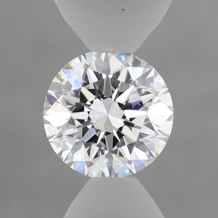 0.59 Carat Round Shaped, Excellent Cut, D Color, VVS2 Clarity, IGI Certified Lab Grown Diamond