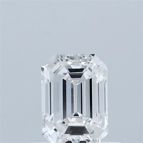0.55 Carat Emerald Shaped, Excellent Cut, E Color, VVS1 Clarity, IGI Certified Lab Grown Diamond