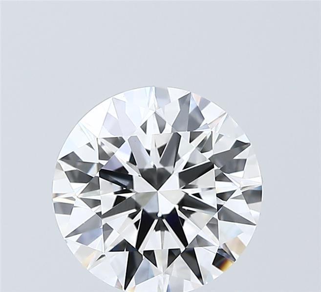 2.03 Carat Round Shaped, Ideal Cut, E Color, VVS2 Clarity, IGI Certified Lab Grown Diamond