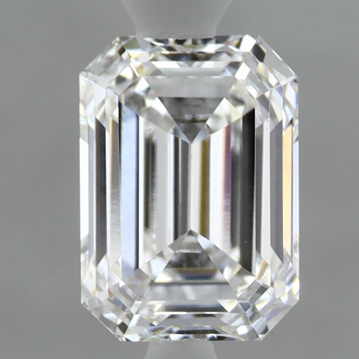 1.38 Carat Emerald Shaped, Ideal Cut, D Color, VS1 Clarity, IGI Certified Lab Grown Diamond