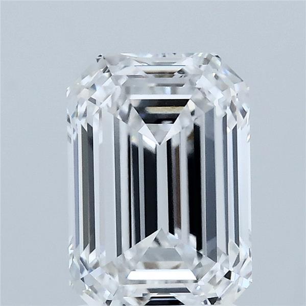 1.91 Carat Emerald Shaped, Ideal Cut, D Color, VVS1 Clarity, IGI Certified Lab Grown Diamond