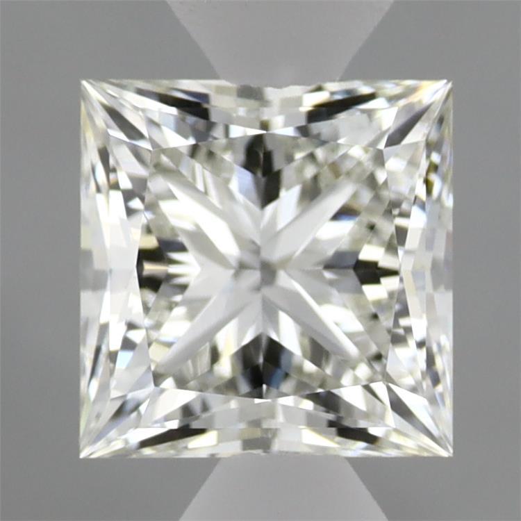 1.51 Carat Princess Shaped, Ideal Cut, G Color, VVS2 Clarity, IGI Certified Lab Grown Diamond
