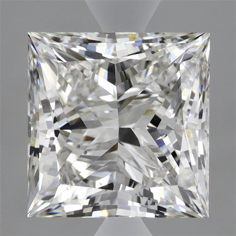 2.97 Carat Princess Shaped, Ideal Cut, G Color, VS2 Clarity, IGI Certified Lab Grown Diamond