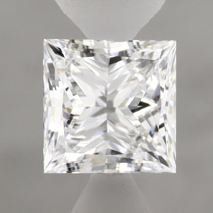 1.00 Carat Princess Shaped, Excellent Cut, D Color, VVS2 Clarity, IGI Certified Lab Grown Diamond