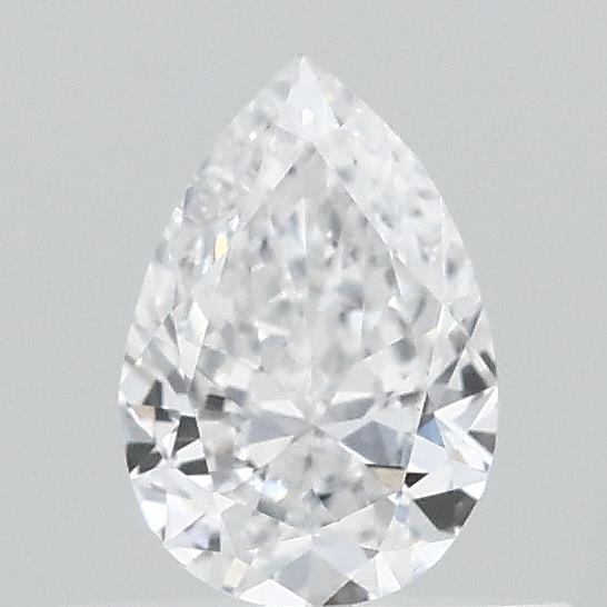 0.38 Carat Pear Shaped, Excellent Cut, D Color, VVS2 Clarity, IGI Certified Lab Grown Diamond