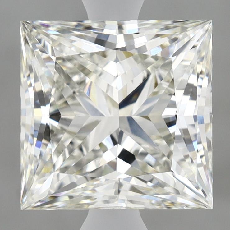 2.91 Carat Princess Shaped, Ideal Cut, G Color, VVS2 Clarity, IGI Certified Lab Grown Diamond