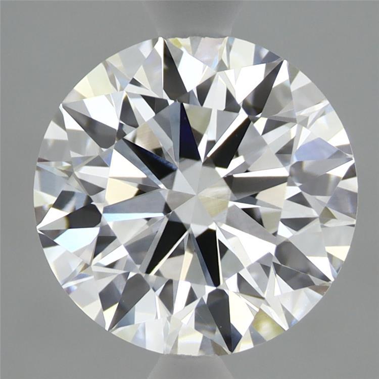 2.77 Carat Round Shaped, Ideal Cut, E Color, VVS2 Clarity, IGI Certified Lab Grown Diamond