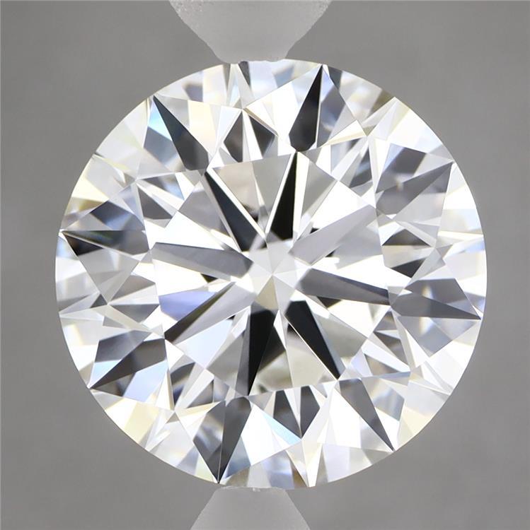6.02 Carat Round Shaped, Ideal Cut, E Color, VVS2 Clarity, IGI Certified Lab Grown Diamond