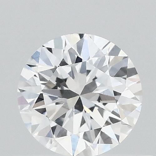 0.46 Carat Round Shaped, Excellent Cut, D Color, VVS2 Clarity, IGI Certified Lab Grown Diamond