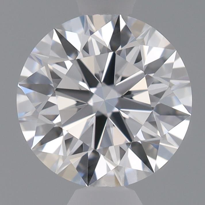 0.59 Carat Round Shaped, Ideal Cut, D Color, VVS2 Clarity, IGI Certified Lab Grown Diamond