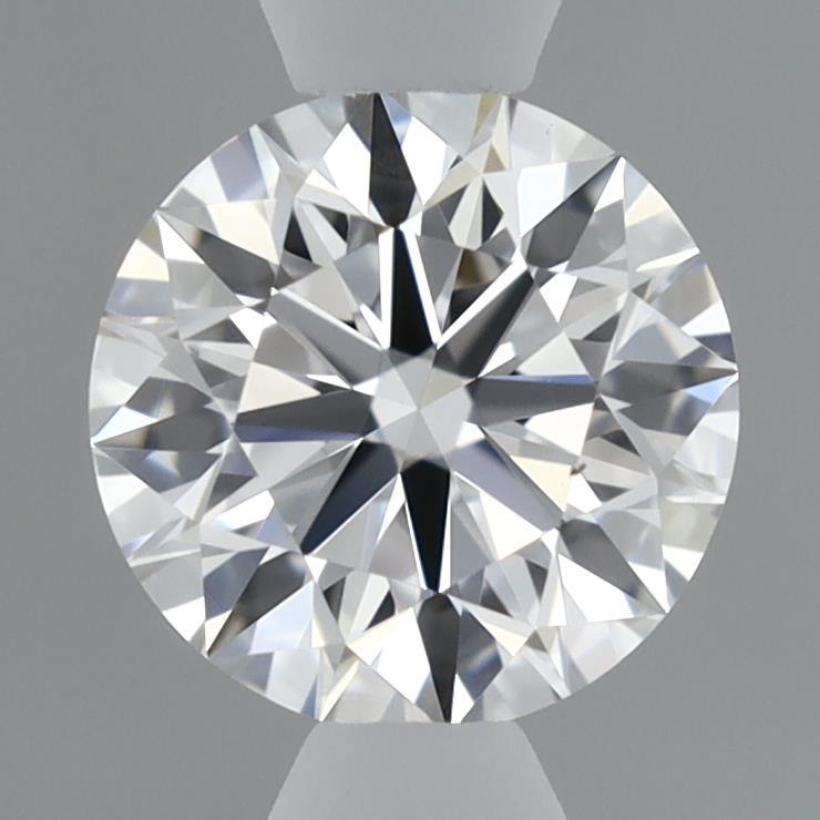 0.59 Carat Round Shaped, Ideal Cut, D Color, VS1 Clarity, IGI Certified Lab Grown Diamond