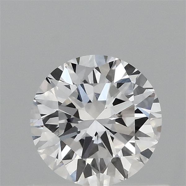0.57 Carat Round Shaped, Excellent Cut, D Color, VVS2 Clarity, IGI Certified Lab Grown Diamond