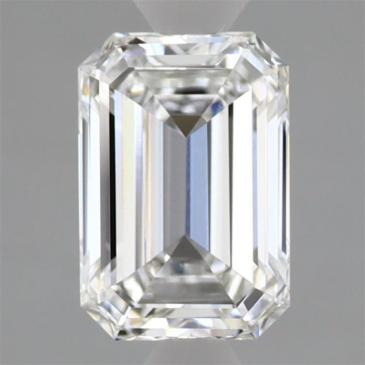 1.59 Carat Emerald Shaped, Ideal Cut, E Color, VVS2 Clarity, IGI Certified Lab Grown Diamond