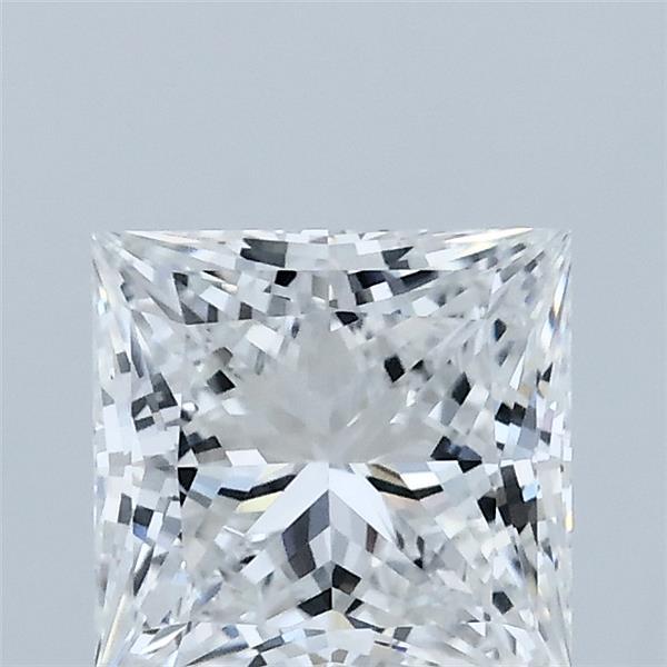 1.54 Carat Princess Shaped, Excellent Cut, E Color, VVS2 Clarity, IGI Certified Lab Grown Diamond