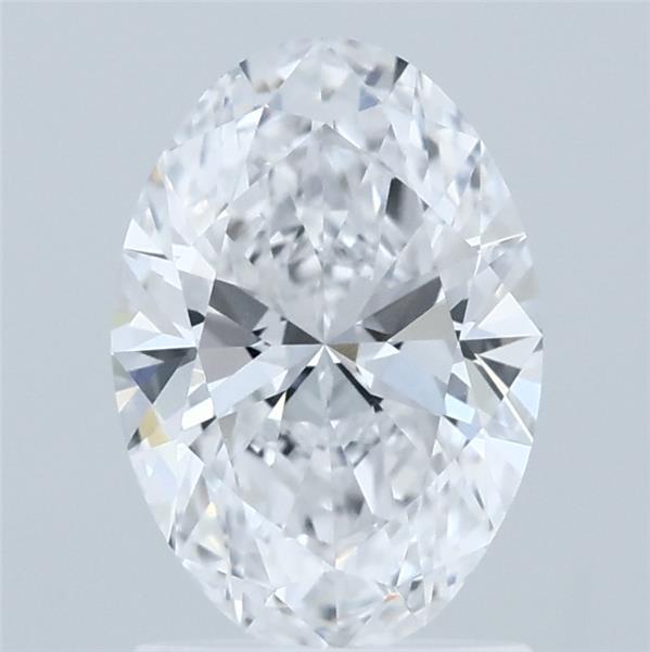 1.41 Carat Oval Shaped, Ideal Cut, D Color, VVS2 Clarity, IGI Certified Lab Grown Diamond