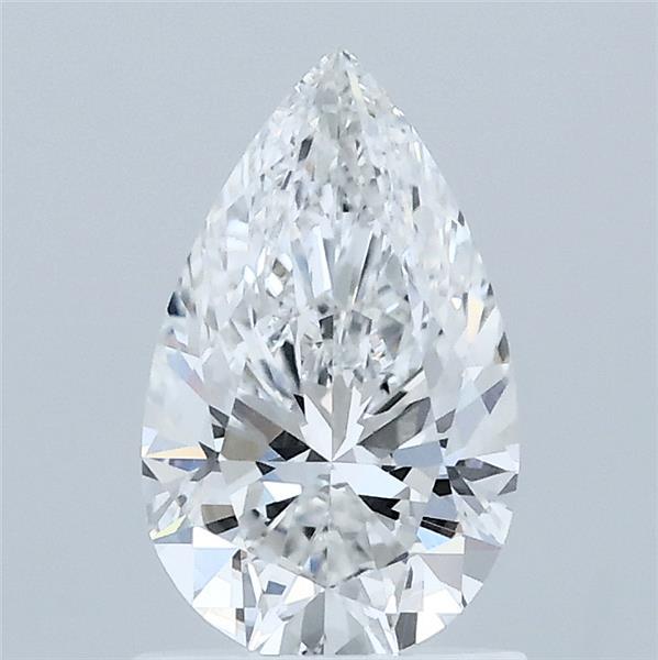 1.09 Carat Pear Shaped, Ideal Cut, E Color, VS1 Clarity, IGI Certified Lab Grown Diamond