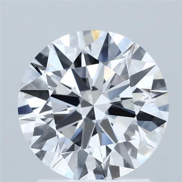 1.79 Carat Round Shaped, Ideal Cut, D Color, VS2 Clarity, IGI Certified Lab Grown Diamond