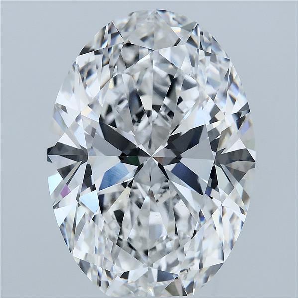 14.17 Carat Oval Shaped, Ideal Cut, E Color, VVS2 Clarity, IGI Certified Lab Grown Diamond