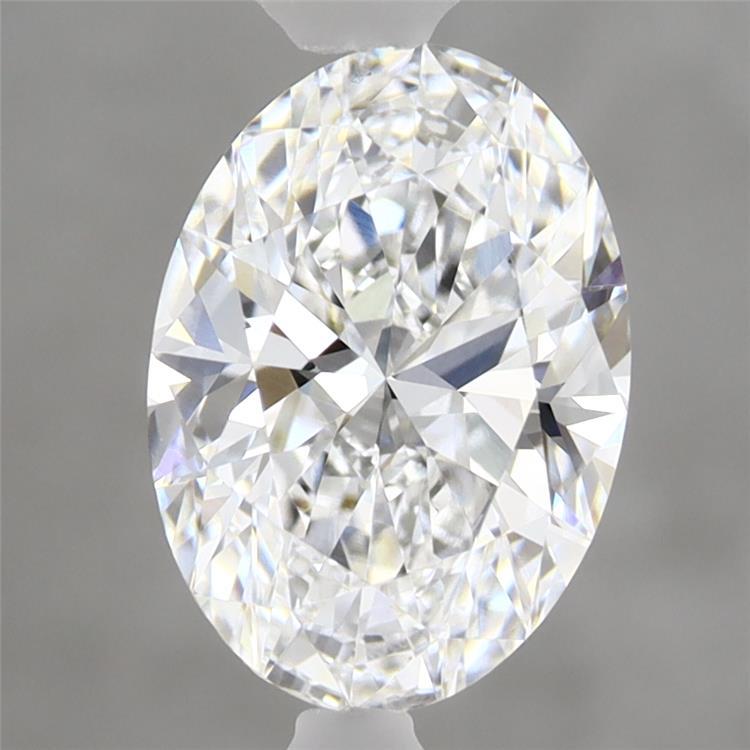 1.92 Carat Oval Shaped, Ideal Cut, D Color, VVS2 Clarity, IGI Certified Lab Grown Diamond