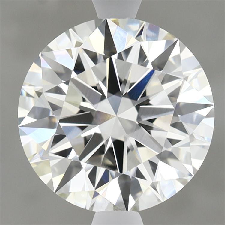 3.11 Carat Round Shaped, Ideal Cut, H Color, VVS2 Clarity, IGI Certified Lab Grown Diamond