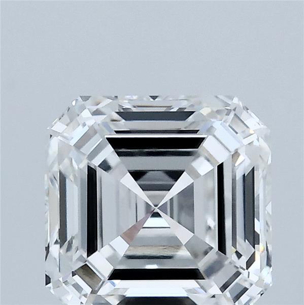 2.06 Carat Asscher Shaped, Ideal Cut, E Color, VVS2 Clarity, IGI Certified Lab Grown Diamond
