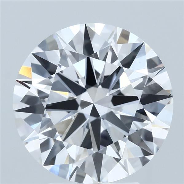 4.01 Carat Round Shaped, Ideal Cut, D Color, VS1 Clarity, IGI Certified Lab Grown Diamond