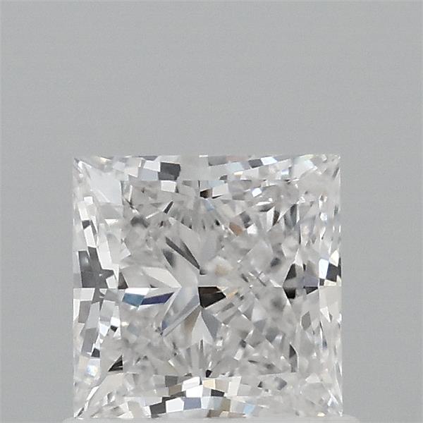 1.00 Carat Princess Shaped, Ideal Cut, E Color, VVS1 Clarity, IGI Certified Lab Grown Diamond