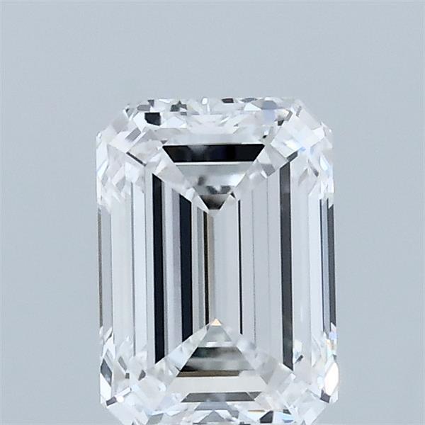 1.04 Carat Emerald Shaped, Ideal Cut, D Color, VVS1 Clarity, IGI Certified Lab Grown Diamond