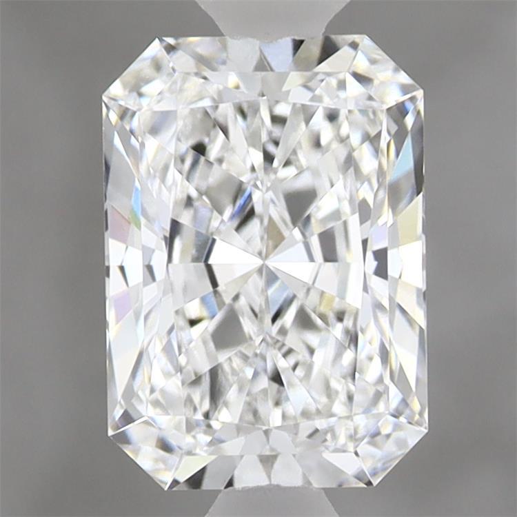 1.59 Carat Radiant Shaped, Ideal Cut, E Color, VVS2 Clarity, IGI Certified Lab Grown Diamond