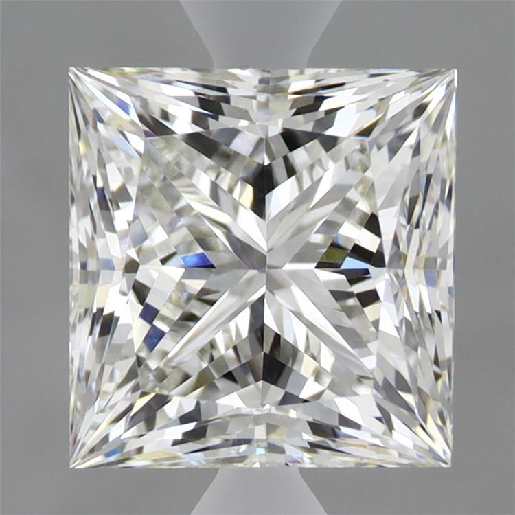 2.85 Carat Princess Shaped, Excellent Cut, H Color, VVS2 Clarity, IGI Certified Lab Grown Diamond