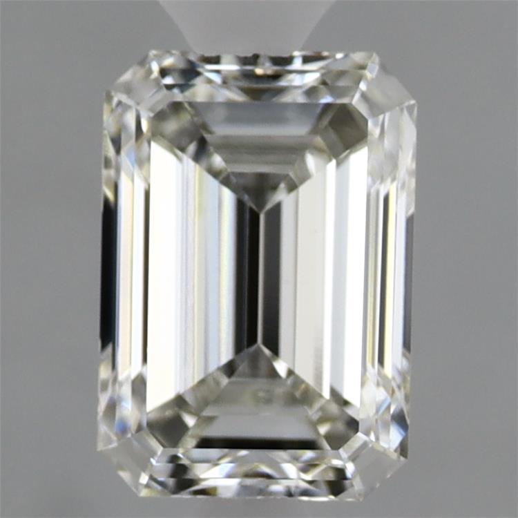 1.55 Carat Emerald Shaped, Ideal Cut, G Color, VVS2 Clarity, IGI Certified Lab Grown Diamond
