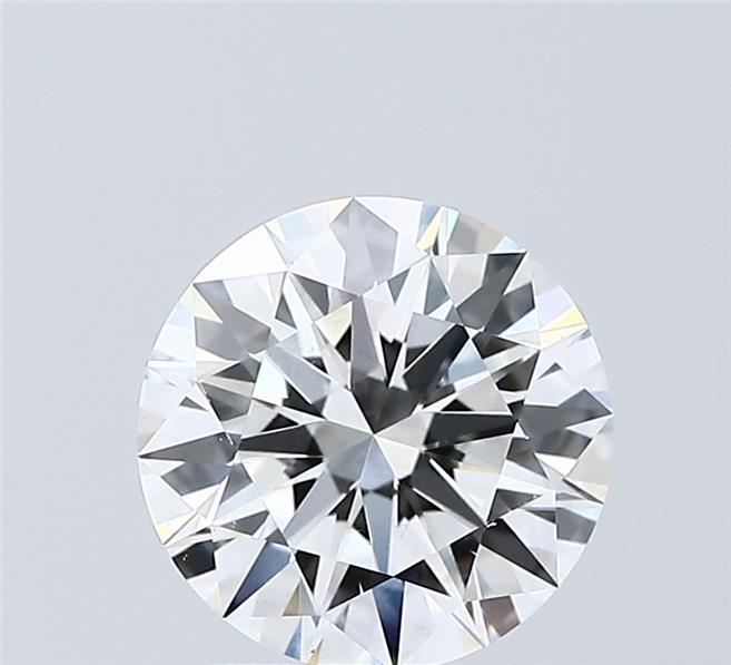 2.05 Carat Round Shaped, Ideal Cut, E Color, VVS2 Clarity, IGI Certified Lab Grown Diamond