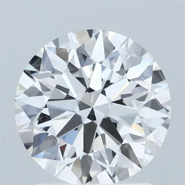 1.85 Carat Round Shaped, Ideal Cut, D Color, VVS2 Clarity, IGI Certified Lab Grown Diamond