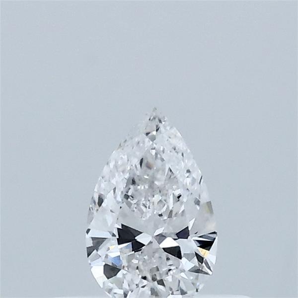 0.30 Carat Pear Shaped, Ideal Cut, D Color, VVS2 Clarity, IGI Certified Lab Grown Diamond