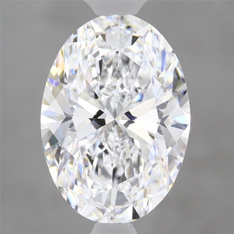 2.06 Carat Oval Shaped, Ideal Cut, D Color, VS1 Clarity, IGI Certified Lab Grown Diamond