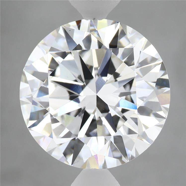 5.98 Carat Round Shaped, Excellent Cut, F Color, VS1 Clarity, IGI Certified Lab Grown Diamond