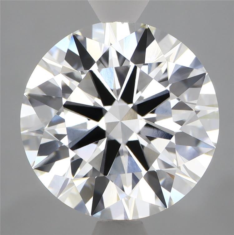 5.08 Carat Round Shaped, Ideal Cut, E Color, VVS2 Clarity, IGI Certified Lab Grown Diamond