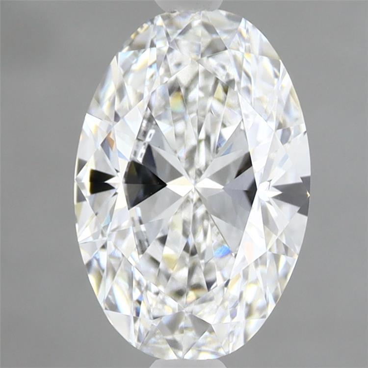 1.75 Carat Oval Shaped, Ideal Cut, D Color, VS1 Clarity, IGI Certified Lab Grown Diamond