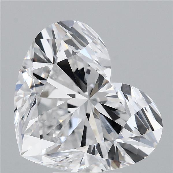 8.16 Carat Heart Shaped, Ideal Cut, D Color, VS1 Clarity, IGI Certified Lab Grown Diamond