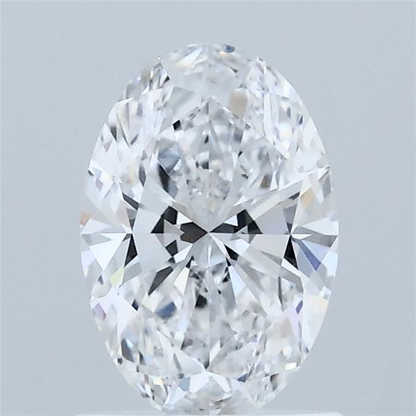 1.07 Carat Oval Shaped, Ideal Cut, D Color, VVS2 Clarity, IGI Certified Lab Grown Diamond