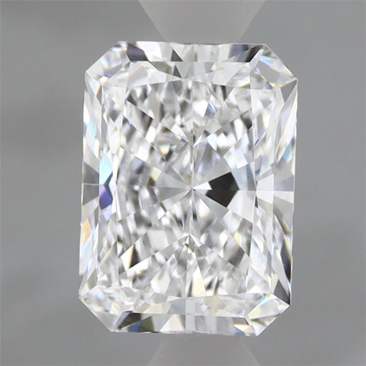 1.59 Carat Radiant Shaped, Ideal Cut, D Color, VVS2 Clarity, IGI Certified Lab Grown Diamond