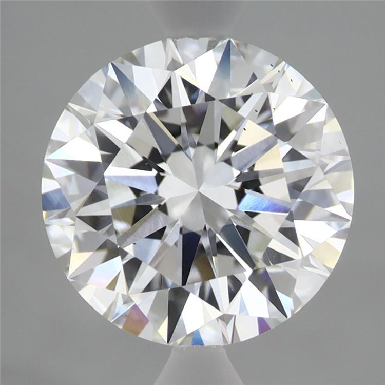 2.95 Carat Round Shaped, Excellent Cut, D Color, VS1 Clarity, IGI Certified Lab Grown Diamond